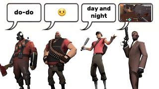 Day and night I toss and turn I keep stress in my mind min- TF2 Meme