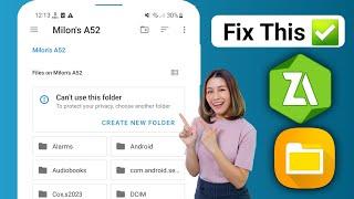 how to fix cant use this folder 2024  cant use this folder to protect your privacy Solution