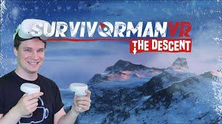 Survivorman VR The Descent - Überleben wir den Heli-Absturz in der eiskalten Schnee-Landschaft?