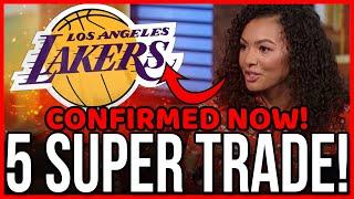 JUST CONFIRMED 5 BIG TRADES FOR THE LAKERS LAKERS NATION GO CRAZY TODAY’S LAKERS NEWS