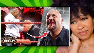 wwe reaction  Celebrities Who Injured WWE Wrestlers