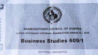 G9 Business studies 2023 external