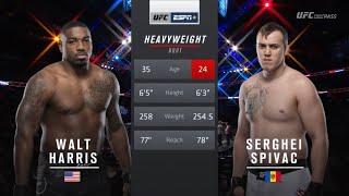 UFC Fight Night 151 Harris vs. Spivac Full Fight Highlights