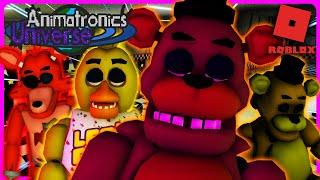 Roblox FNAF  Animatronics Universe  Building The FNAF 1 Location Part 1