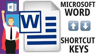 Microsoft Word Keyboard Shortcuts  Essential Shortcut Keys Microsoft Office - MS WORD