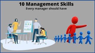 Management skills  10 Management skills every manager should have.