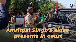 Shahkot Police presents arrested Amritpal Singhs aides including Baljeet Kaur in court TrueScoop