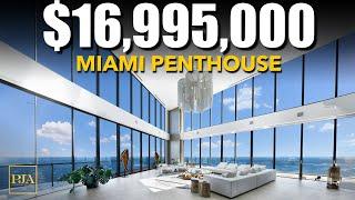 Touring a $17 Million Dollar  Miami Penthouse  Peter J Ancona