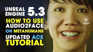 Audio2Face to MetaHuman  How to Animate MetaHuman using Audio2Face Live Link  Unreal Engine 5.3