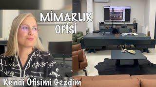 MİMARLIK Ofisi  Kendi Ofisimi Gezdim