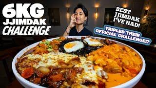 6KG JJIMDAK EATING CHALLENGE  I TRIPLED THE CHALLENGE  Incredible Korean Food at Boat Quay SG