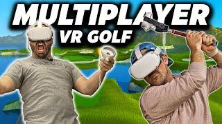 VR Golf Multiplayer?  Oculus Quest 2 Golf+ Gameplay