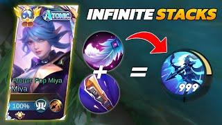 10X FASTER FULL STACK IN 1 SEC USING THIS COMBO BUILD MIYA BEST BUILD 2024