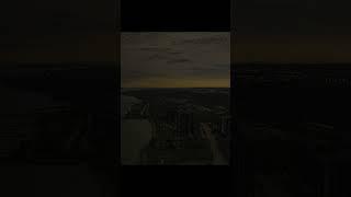 Aerial Timelapse of Total Solar Eclipse on April 8 2024  Filmed with Drone  Oakville Canada