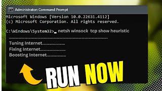 How To Speed Up Internet Using CMDCommand Prompt Fix