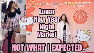 THE CREME SHOP X HELLO KITTY & FRIENDS LUNAR NEW YEAR NIGHT MARKET 2023 MY HONEST OPINION