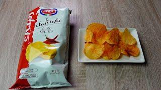 PATA gusto paprica 🫑 Knusprige Kartoffelchips mit einem Hauch von Paprika aus Italien  Der Test 