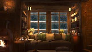 Cozy Winter Hut - Relaxing Blizzard and Snowstorm Sounds w Heavy Wind & Snow for Sleep & Relaxation