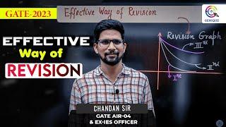 Effective way of Revision Must Watch  GATE 2023