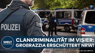 GROßRAZZIA GEGEN CLANS IN NRW Polizei im Einsatz Schwarzarbeit in Shishabars und Cafés im Fokus