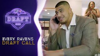 Every 2022 Ravens Draft Call  Baltimore Ravens