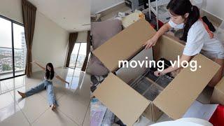 IM MOVING OUT  entering my living alone era + empty apartment tour
