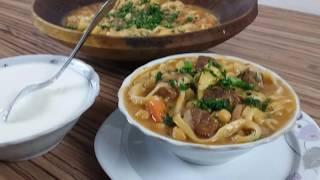 Лагмани Тоҷикӣ Угро - Таджикский Лагман субт. - Tajik Noodles subt.