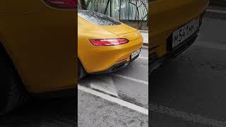 Mercedes AMG GTS sound #mercedes #mercedesamg #amg #supercars #carspotting #moscow #exhaustsound