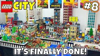 MY LEGO CITY IS FINALLY COMPLETE - LEGO City Update # 8 2024