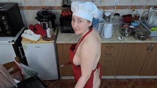 Pork in the oven. Marinade for meat. Cooking show. Mila naturist.