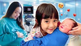 SAMANTHA PUNYA ADEK BARU  KOMPILASI 1 JAM MAMA HAMIL SAMPAI MELAHIRKAN PUNYA ADIK BAYI