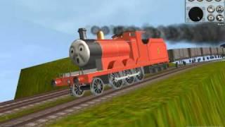 Thomas Trainz-James Down Hill