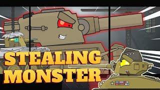 Stealing the American Monster KV-44 Patriot - Cartoons about tanks