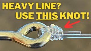 The BEST knot for heavy line tie the Centauri Knot