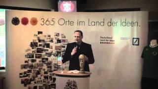 Michael Rummenigge erhält Preis Ausgewählter Ort 2012