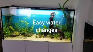 Aquarium water changes made easy - the fast way to refill your fish tank after cleaning