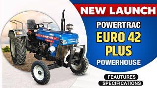 New Powertrac Euro 42 Plus PowerHouse Features & Specifications  Tractor Junction  Hindi