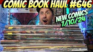 Comic Book Haul #646 Lets Count How Many Variants I bought 
