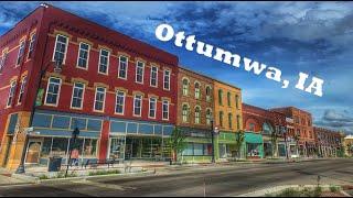 Ottumwa IA Wandering Walks of Wonder Slow TV Walking Tour 4K