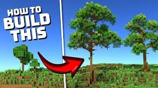 How to Build Oak Trees  Minecraft Tutorial