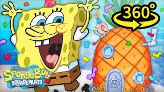 Take a 360° VR TOUR of SpongeBobs Birthday Party   @SpongeBobOfficial