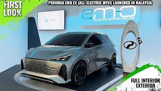 Perodua EMO EV All-electric Myvi Launched With 350 km Range - Exterior - Malaysia Autoshow 2023