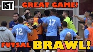 The Topflight DOGFIGHT  Bench Clearing BRAWL in THRILLING Semi FINAL Match