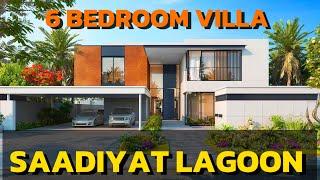 Saadiyat Lagoon Luxury villa  6 Bedroom  For Sale  Saadiyat Islands  Abudhabi  #propertyforsale