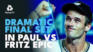 DRAMATIC Final Set In Tommy Paul vs Taylor Fritz EPIC  Acapulco 2023