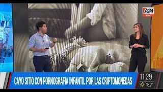 Cayó un sitio con pornografía infantil por el uso de criptomonedas I A24