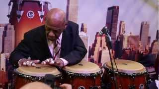 Candido Cameros Conga Solo at The NAMM Show 2013