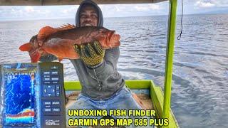 UNBOXING GARMIN GPS MAP 585 PLUSMANCINGFISH FINDER BARU HASILNYA SANGAT MEMUASKAN