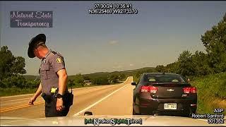 Traffic Stop US-62412 Yellville Marion Co Arkansas State Police Troop I Traffic Series Ep. 1161