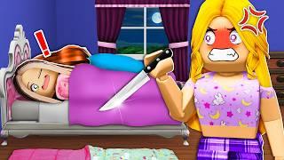 I Snuck Into My BEST FRIENDS Sleepover.. She Secretly HATES Me Roblox